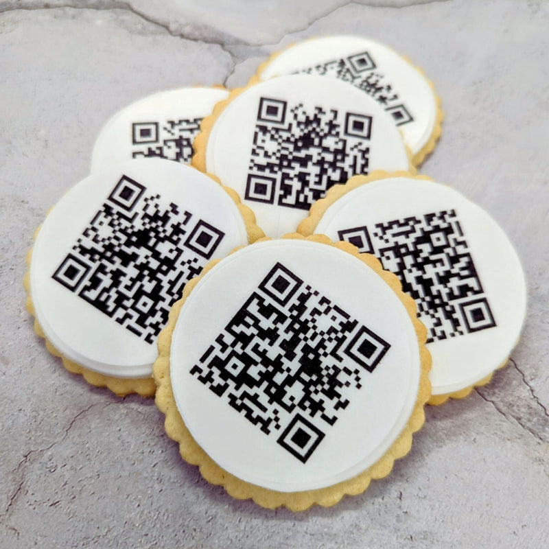 Biscuits from the Biskery with Intuit jardine motors logo