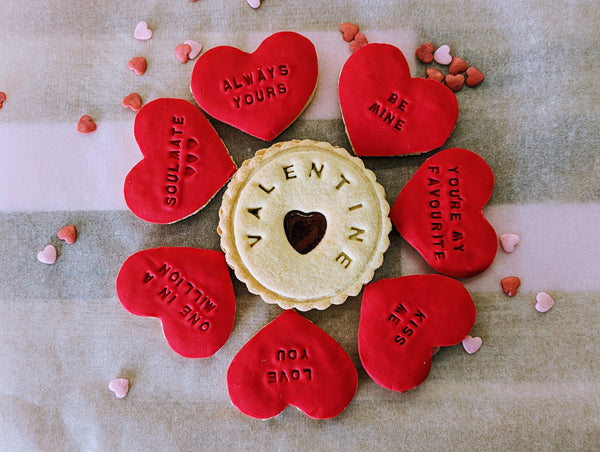 Valentine's Bouquet of biscuits