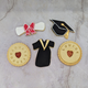 Personalised Graduation biscuits in a box