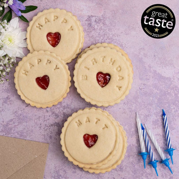 Our Personalised Jam Biscuits Receive a Great Taste Award
