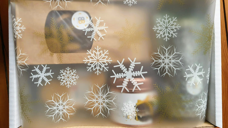 Bespoke corporate branded biscuit hamper for KPMG - The Biskery