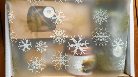 Bespoke corporate branded biscuit hamper for KPMG - The Biskery