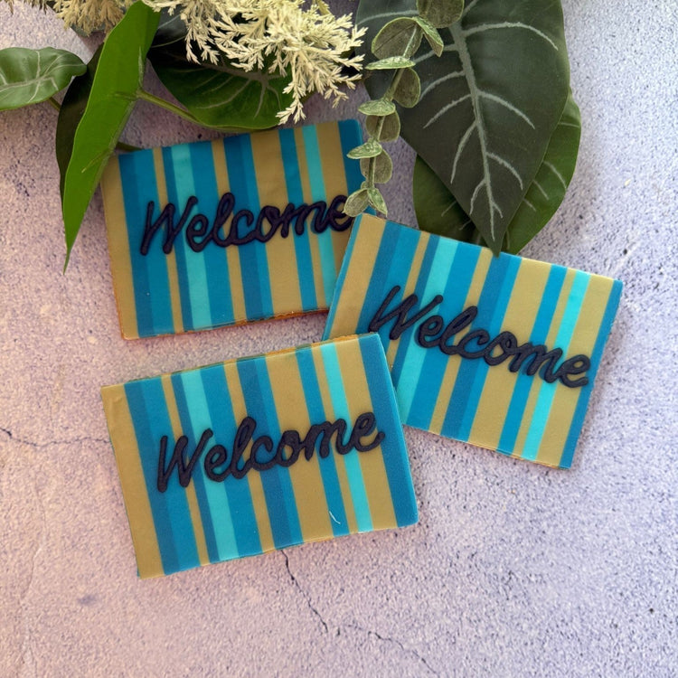 Cardo’s Bespoke Welcome Biscuits for an Office Fit-Out - The Biskery