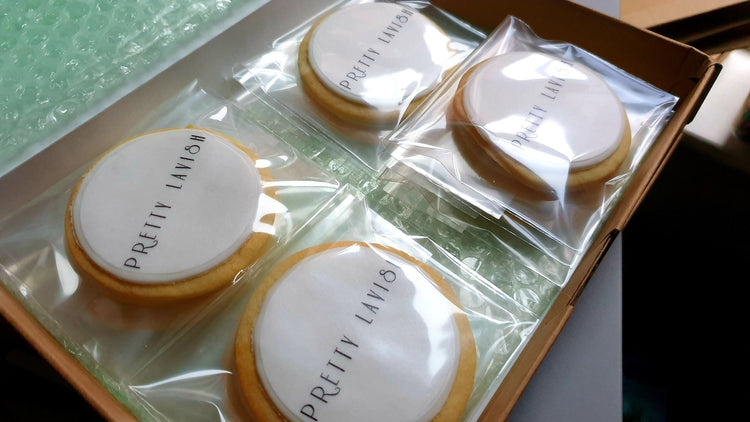 Influencer biscuits for Pretty Lavish - The Biskery