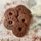 (10 - 100) Impressed Branded Chocolate Jam Biscuits - The Biskery