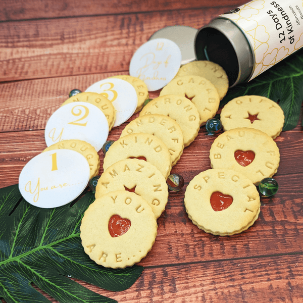 12 Days of Kindness Biscuit Tin - The Biskery