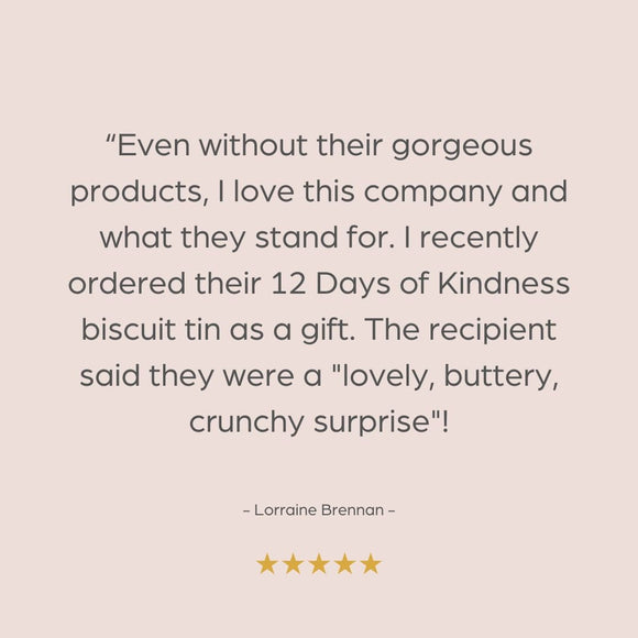 12 Days of Kindness Biscuit Tin - The Biskery