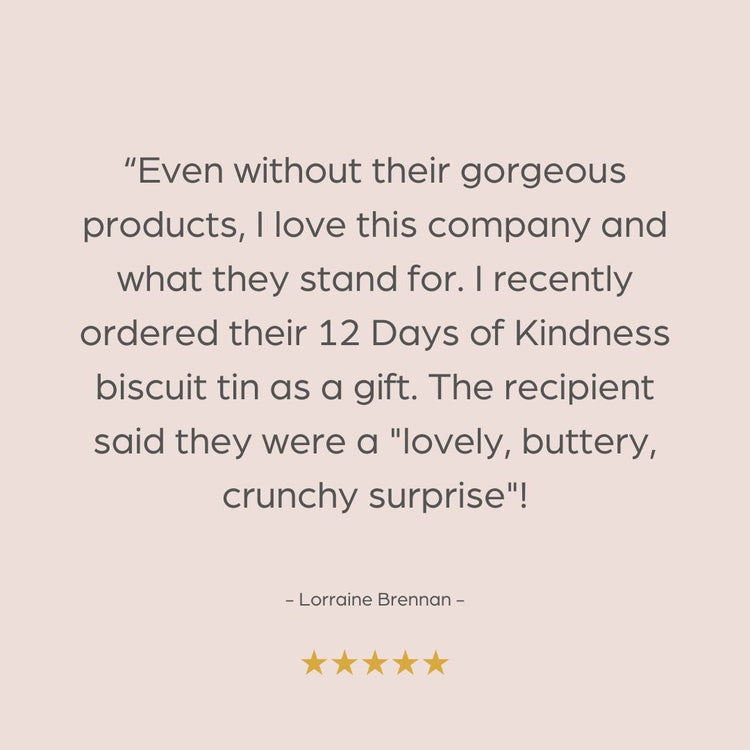 12 Days of Kindness Biscuit Tin - The Biskery