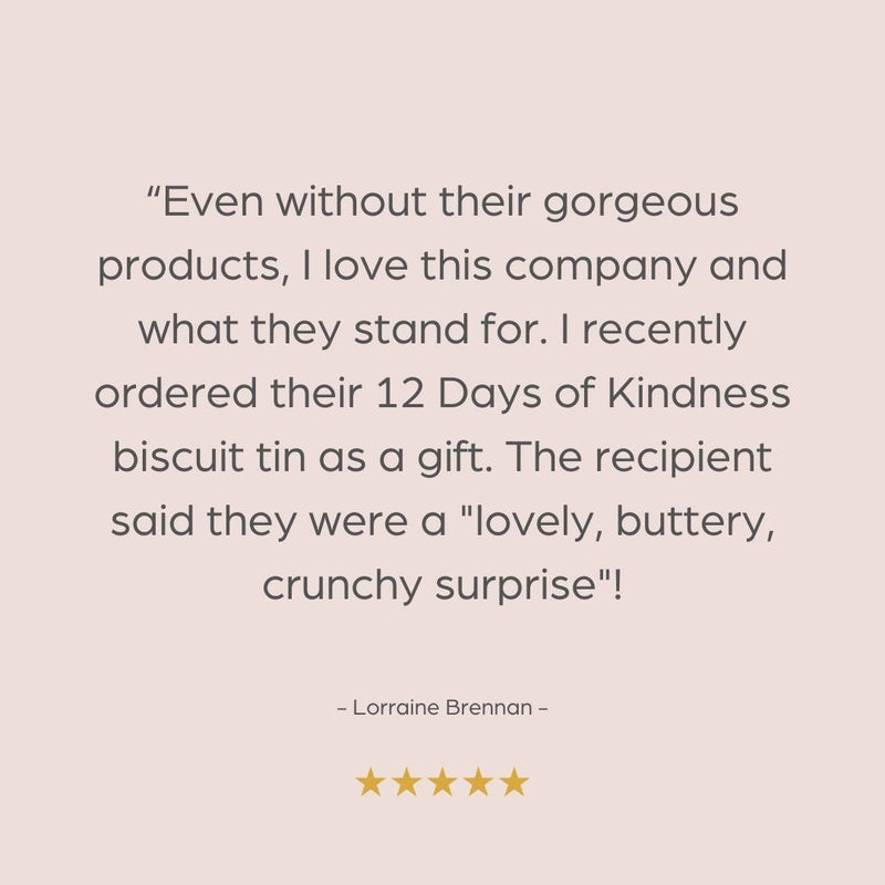 12 Days of Kindness Biscuit Tin - The Biskery
