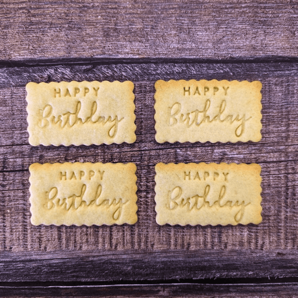 (32+) Happy Birthday Butter Biscuits - The Biskery
