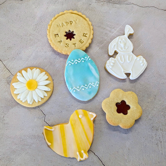 Assorted Easter-themed Biscuits
