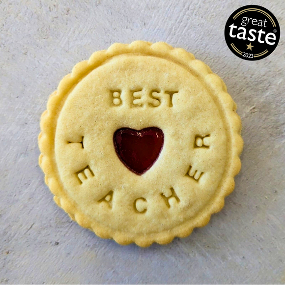 Individual 'Best Teacher' Biscuit