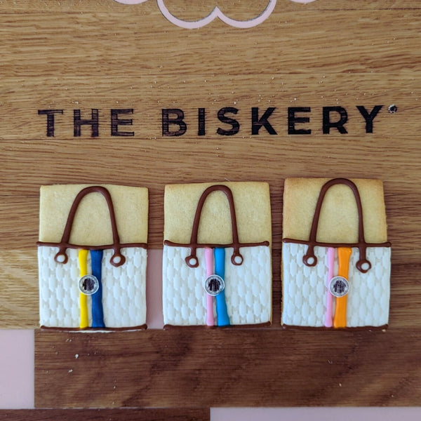 Biscuits from the Biskery with Moynat logo
