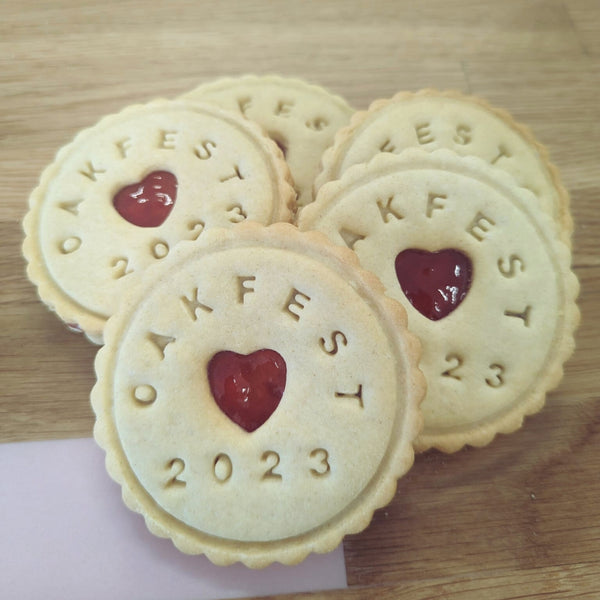 Biscuits from the Biskery with Oakland Group logo
