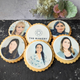 Personalised edible photo biscuits, perfect as a unique letterbox gift!