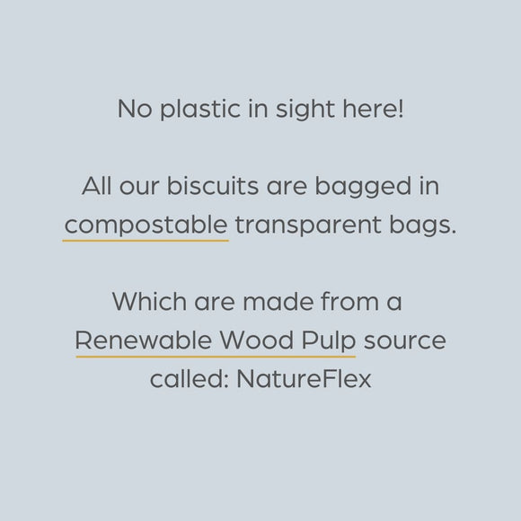 No plastic in sight here