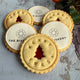 Merry Christmas corporate food gift branded and letterbox-friendly