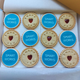 Thank You Branded Box of 12 Biscuits in the box