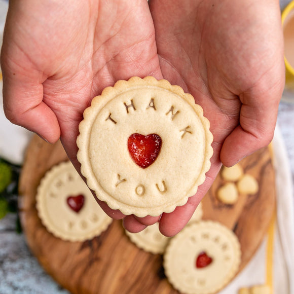 Thank you jam biscuits by The Biskery