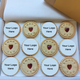 Thank You Branded Box of 12 Biscuits