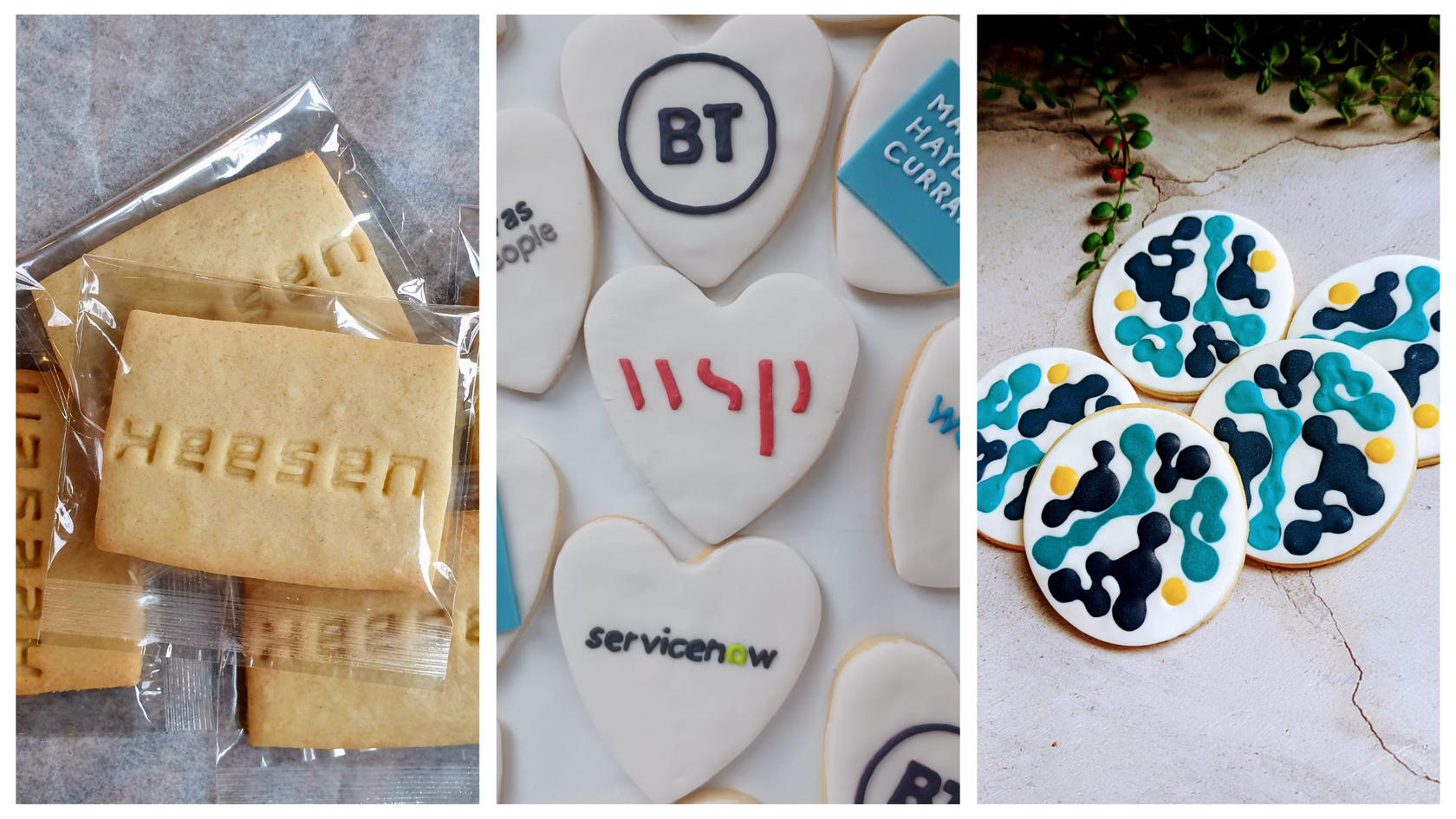 custom cookies from The Biskery