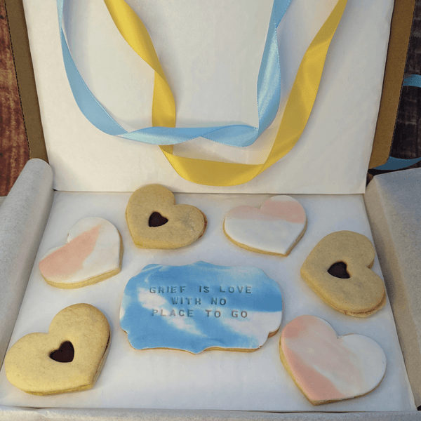 Bereavement Biscuit Box - The Biskery