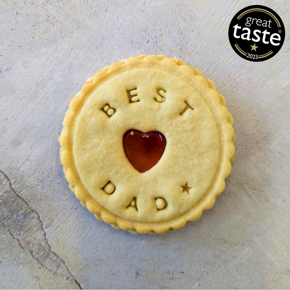 Individual 'Best Dad' Biscuit