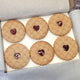 Box of 6 Double - Sided Pattern Biscuits - The Biskery