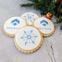 Branded Christmas Biscuits - The Biskery
