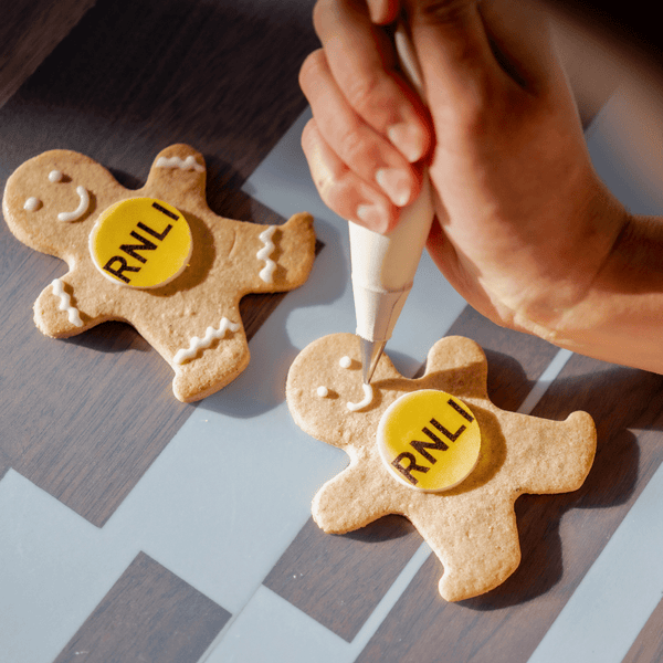 Branded Gingerbread Men Biscuits - The Biskery