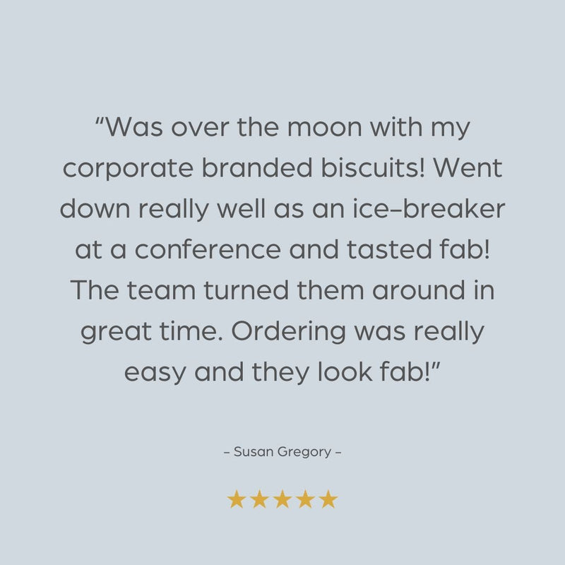 Cookies with Company Logo (30) - The Biskery