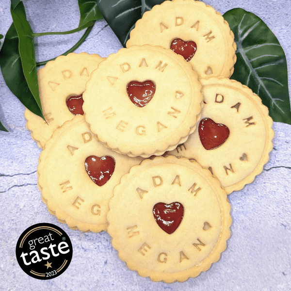 Custom Wedding Names Biscuits - The Biskery