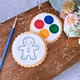DIY Painted Christmas Party Biscuits - The Biskery