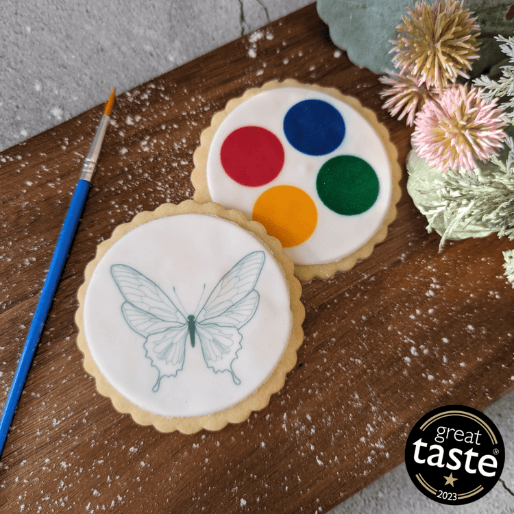 DIY Painted Party Favour Biscuits - The Biskery