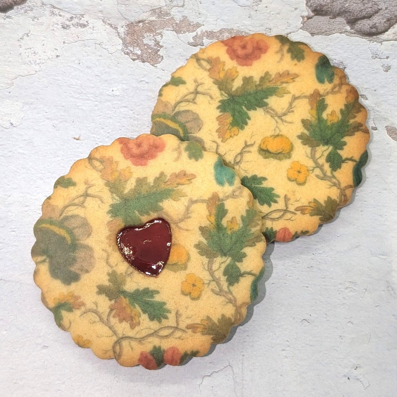 Double-Sided Pattern Biscuits | The Biskery