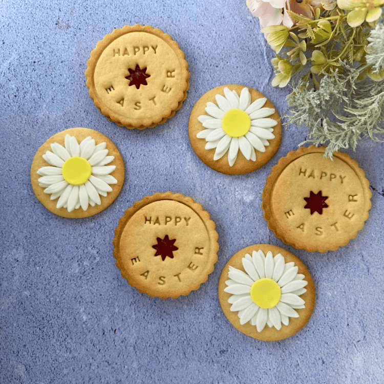 Easter Blooms Biscuits - The Biskery