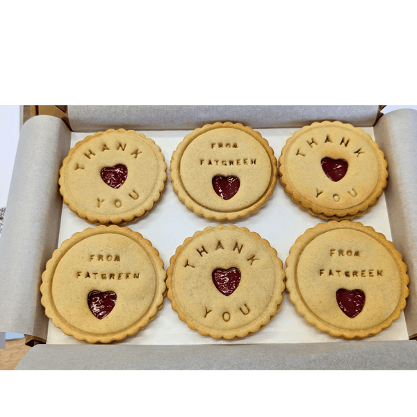 Fatgreen Box Jam Biscuits - The Biskery