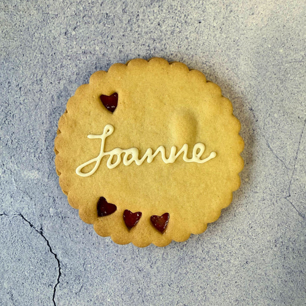 Giant Personalised Cookie - The Biskery