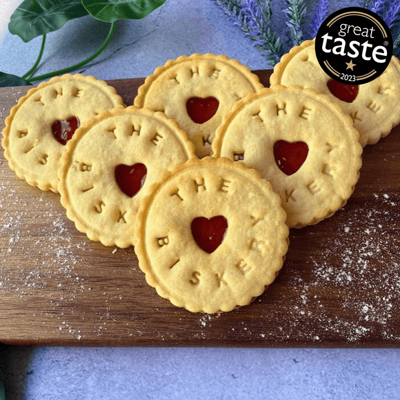 Gift Box of 6 Branded Jam Biscuits - The Biskery