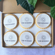 Gift Box of 6 Branded Logo Biscuits - The Biskery