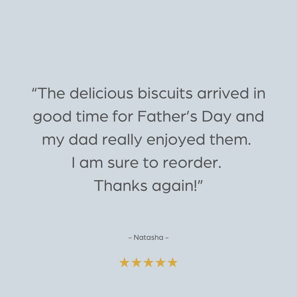Happy Father's Day Biscuits - The Biskery