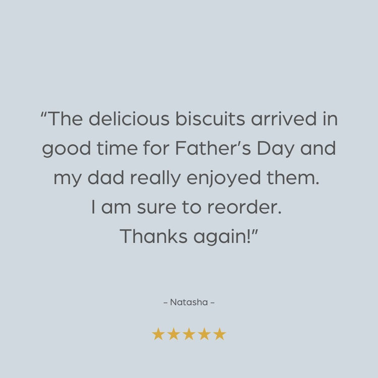 Happy Father's Day Biscuits - The Biskery