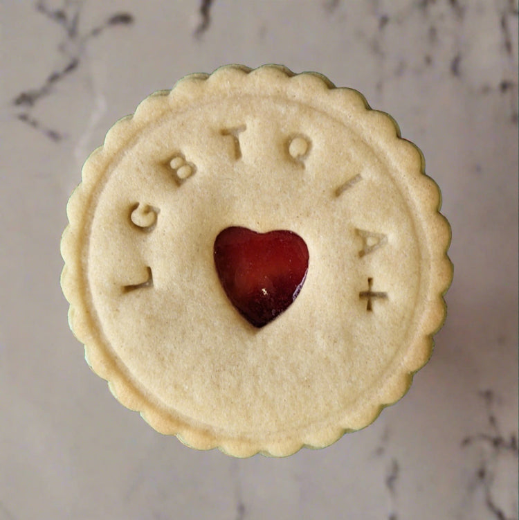 Impressed Pride month Jam Biscuits - The Biskery