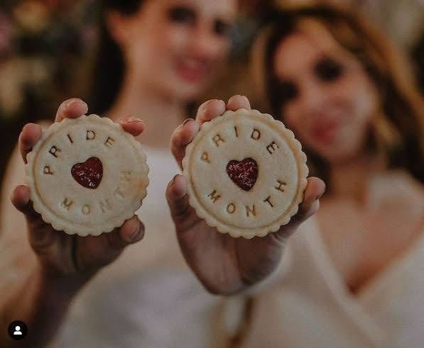 Impressed Pride month Jam Biscuits - The Biskery