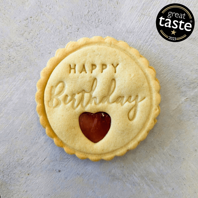 Individual 'Happy Birthday' Biscuit - The Biskery