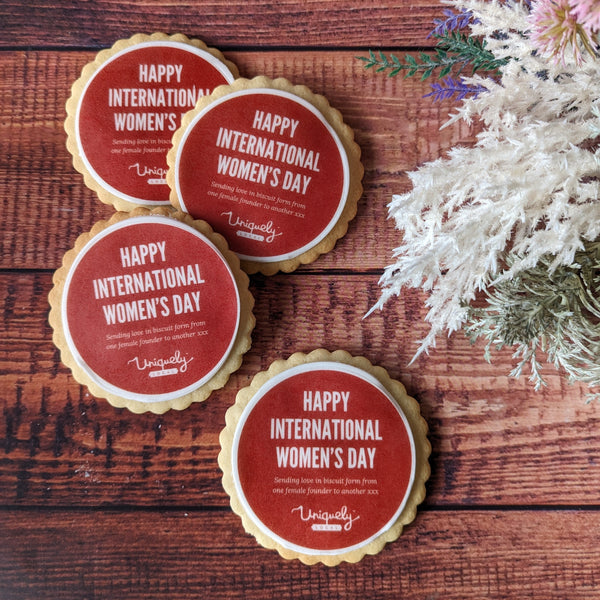 Int Women's Day Printed Biscuits - The Biskery