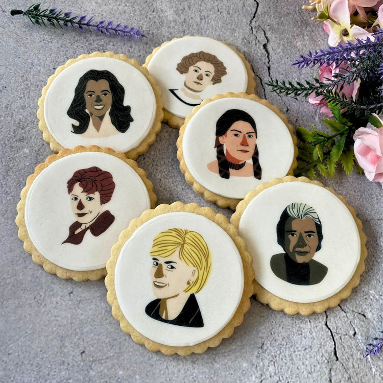 Int Women's Day Printed Biscuits - The Biskery