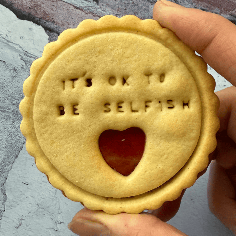 It’s ok to be selfish | Individual biscuit - The Biskery