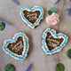 Oktoberfest Hearts cookies (30 - 60 biscuits) - The Biskery