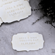 Personalised Iced Plaque Wedding biscuits - The Biskery